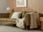 Artisanal Handwoven Wool Throw