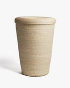 Tropical Palm Leaf Laundry Hamper